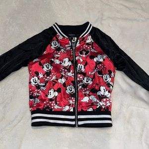 Disney pink Minnie Mouse lightweight kids jacket
